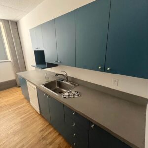 Blue Commercial Kitchen Cabinet Set