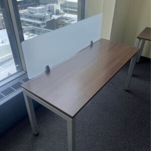 Office Desk with Privacy Panel