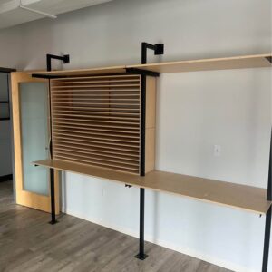 Modern Wall-Mounted Workstation